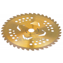 Нож триммера победитовый 255х25,4х1,3х40-Т (подрезка 4T) 2