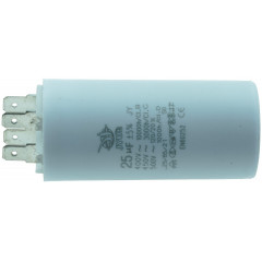 Конденсатор JYUL CBB-60H 25мкф - 450 VAC клеми (34*72 mm)
