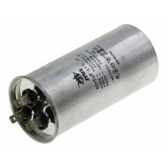 Конденсатор CBB-65 (60+5)мкф 450 VAC для кондиционера JYUL (55*116 mm) 2