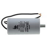 Конденсатор JYUL CBB-60L 7мкф - 450 VAC болт + провода (35*68 mm)