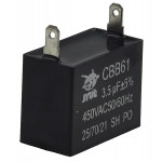 конденсатор JYUL CBB-61 3,5мкф - 450 VAC прямокутний 20х28х37