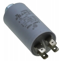 Конденсатор Last One 8мкф клеми + гвинт HY2 CBB-60M (D30 / H57 мм) 2