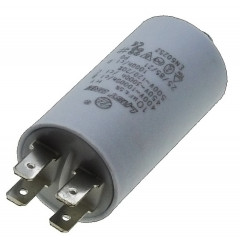 Конденсатор Last One 10мкф клеммы + винт HY2 CBB-60M (D30 / H57 мм) 2