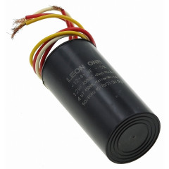 Робочий конденсатор Leon One 12+4мкф 450V (D40 / H83 мм) 2