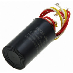 Робочий конденсатор Leon One 8+3мкф 450V (D40 / H73 мм) 2