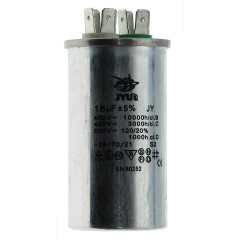 конденсатор JYUL CBB-65 16мкф - 450 VAC алюміній(40*76 mm)