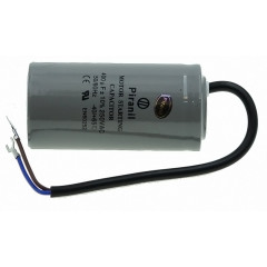 Конденсатор Piranil CD-60 400мкф - 250 VAC Пусковий 50Hz (50*103 mm) дроти