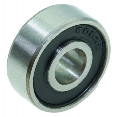 Подшипник 606 NSK 2RS (6*17*6) резина 2