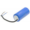 Конденсатор JYUL CD-60 200мкФ пусковий - 300 VAC дроти (50*105 mm)