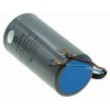 Конденсатор Piranil CD-60 800мкф - 250 VAC Пусковий 50Hz (50*104 mm) дроти