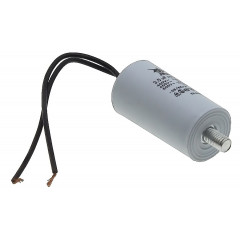 Конденсатор JYUL CBB-60L 3,5мкф - 450 VAC болт + провода (30*59 mm) 2