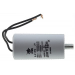 Конденсатор JYUL CBB-60L 8мкф - 450 VAC болт + провода (35*69 mm)