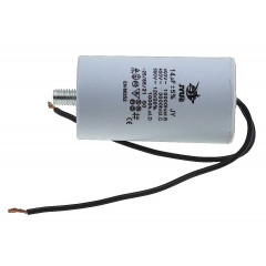 конденсатор JYUL CBB-60L 14мкф - 450 VAC болт + дроту(40*73 mm)