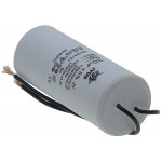 Конденсатор JYUL CBB-60L 30мкф - 450 VAC болт + провода (40*98 mm)