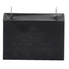 Конденсатор JYUL CBB-61 2,4мкф - 450 VAC прямоугольный 20х48х32