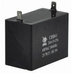 Конденсатор JYUL CBB-61 30мкф - 450 VAC прямокутний 35х58х49