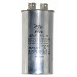 конденсатор JYUL CBB-65 45мкф - 450 VAC алюміній(50*110 mm) конденсатор JYUL CBB-65 45мкф - 450 VAC алюміній(50*110 mm)