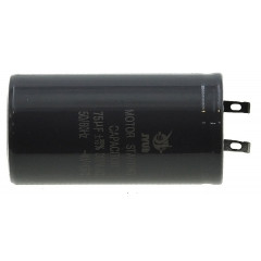 конденсатор JYUL CD-60 75мкф - 300 VAC Пусковий - 50Hz. (42*81 mm)