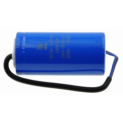 Конденсатор JYUL CD-60 250мкф - 300 VAC Пусковий - 50Hz. (50 * 104 mm)