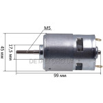 Двигун акумуляторного тримера RQ775 (21V) Двигун акумуляторного тримера RQ775 (21V)