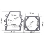 Набір прокладок триммера 44-5 Набір прокладок триммера 44-5