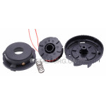 Шпуля электротриммера полуавтомат Tekna TT700S под напрессовку d8 шлиц Шпуля электротриммера полуавтомат Tekna TT700S под напрессовку d8 шлиц