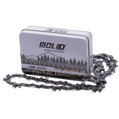 Цепь 52 звена (26 зубов) Solid для твёрдых пород шаг 3/8 паз 1,3