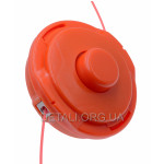 Шпуля триммера полуавтомат красная низкая M10*1,25L