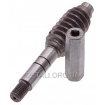 Вал червячный + соединитель квадрат Winzor мотокосы/культиватора (старая модель) 