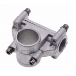 Крепление ручек руля триммера Tekhmann BCE-2014 B к штанге D25, d19