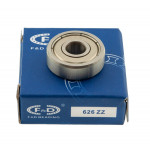 підшипник F&D 626 ZZ(6*19*6) метал