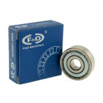 Подшипник F&D 626 2RS (6*19*6) резина