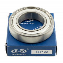 підшипник F&D 6007 ZZ(35*62*14) метал 2
