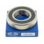 підшипник F&D 6208 2RS(40*80*18) гума