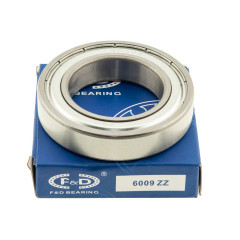 Подшипник F&D 6009 ZZ (45*75*16) металл 2