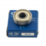 підшипник F&D 608 ZZ(8*22*7) метал