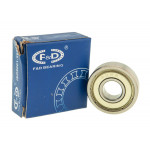 підшипник F&D 609 ZZ(9*24*7) метал