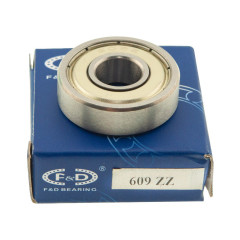 підшипник F&D 609 ZZ(9*24*7) метал 2