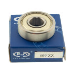 підшипник F&D 609 ZZ(9*24*7) метал