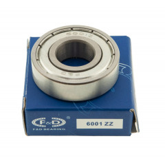 підшипник F&D 6001 ZZ(12*28*8) метал 2