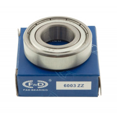 підшипник F&D 6003 ZZ(17*35*10) метал 2