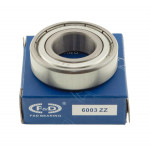 підшипник F&D 6003 ZZ(17*35*10) метал