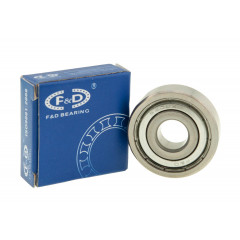 підшипник F&D 6200 ZZ(10*30*9) метал