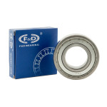 Подшипник F&D 6206 ZZ (30*62*16) металл