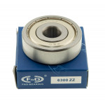 Подшипник F&D 6300 ZZ (10*35*11) металл