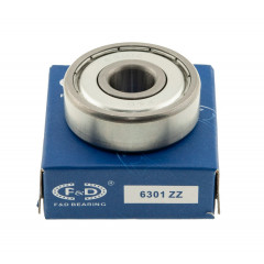 підшипник F&D 6301 ZZ(12*37*12) метал 2