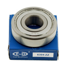 підшипник F&D 6304 ZZ(20*52*15) метал 2