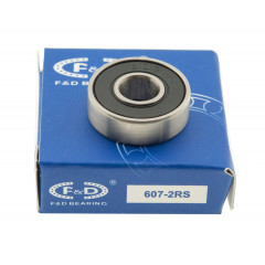 підшипник F&D 607 2RS(7*19*6) гума 2