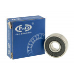 підшипник F&D 608 2RS(8*22*7) гума