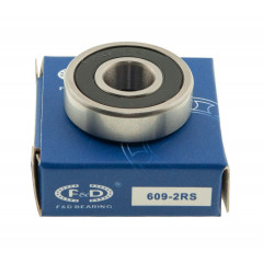 Подшипник F&D 609 RS (9*24*7) резина 2
